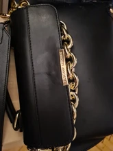 Cadena de aluminio redonda de 24mm de espesor + anillo de resorte, bolsas de peso ligeras, piezas para mochilas, asas, accesorio fácil de combinar, correas de bolso