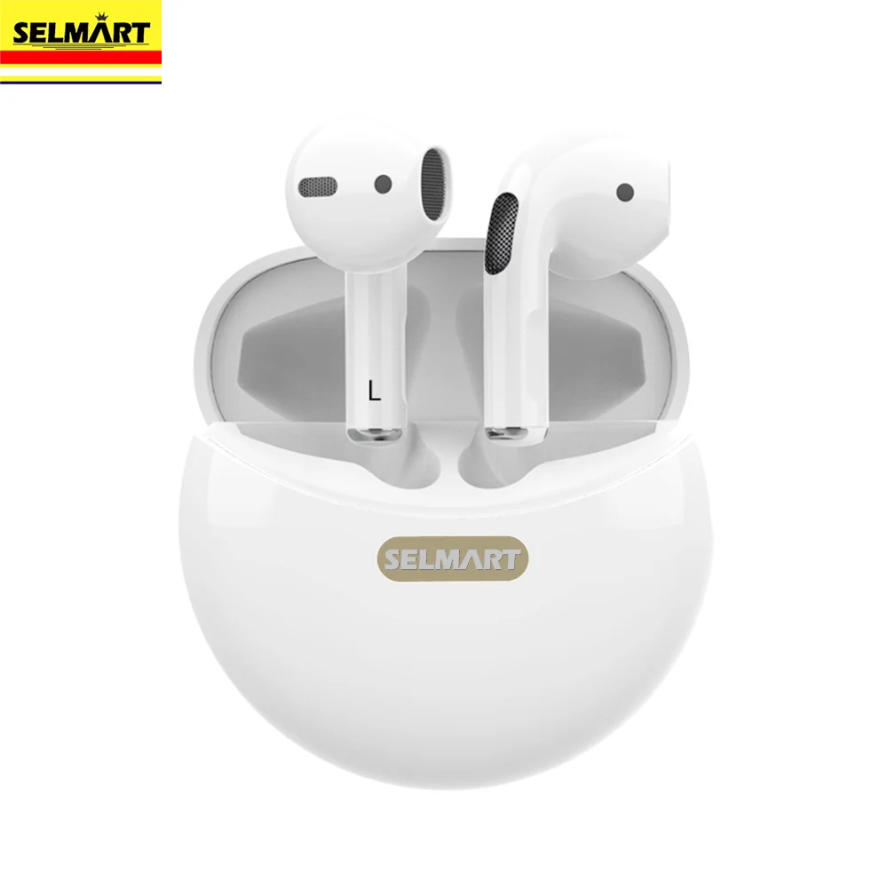Беспроводные наушники SELMART Sycle TWS Bluetooth 5 1 умные стереонаушники с сенсорным
