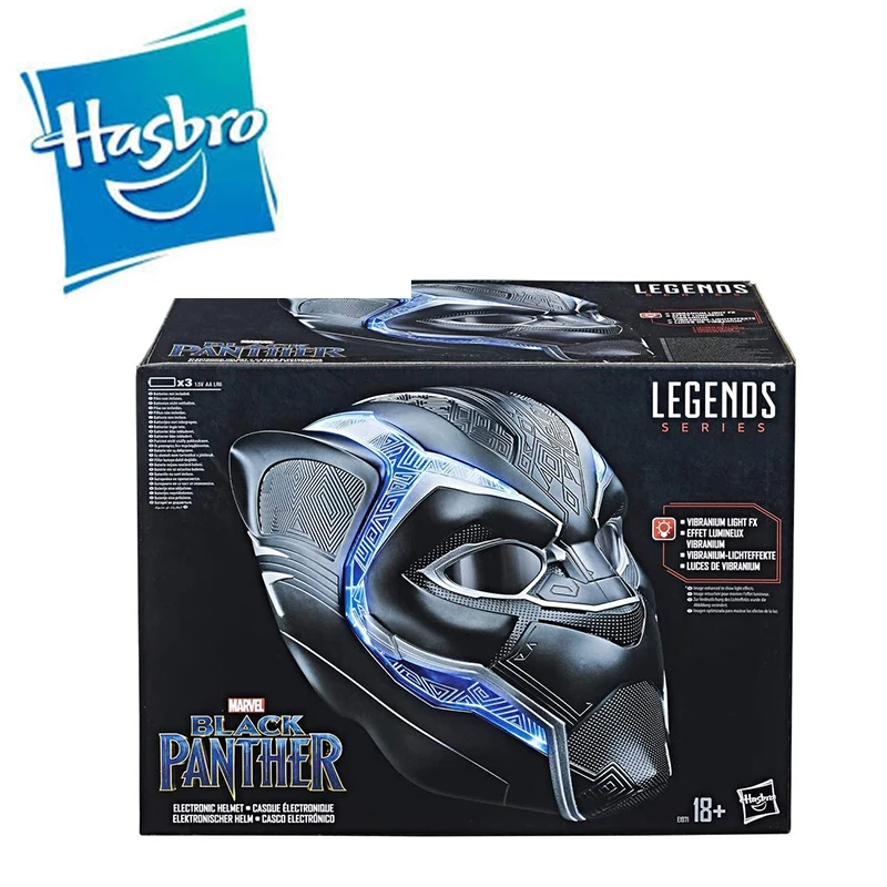 Hasbro Black игрушка пантера play hero Panther Legends электронный шлем светильник кой Lentes flip up