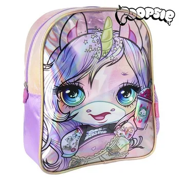 

School Bag Poopsie Pink Metallic
