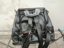 Bolso de viaje antirrobo para mujer, de gran capacidad Mochila de cuero, estilo escolar, bandolera de hombro individual