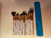 FLD5/15 Uds. Conjunto de brochas de maquillaje, polvo cosmético, sombra de ojos, base de colorete, fusión para belleza, pincel para maquillaje