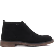 Fosco/черные замшевые мужские ботинки на шнуровке