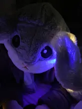 Sombrero de conejo con flotador de aire ligero para niños, tapón móvil con orejas de relleno, dibujos animados, juguetes de peluche, varios estilos