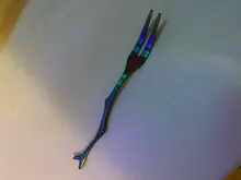 Crown-Shape Fork Nargile-Accessories Smoking-Hookah Retro Sheesha Chicha Shovel/branches-Leaf