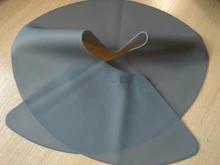 Capa de corte de pelo profesional, chal para cuello, capa de cuello envolvente de silicona, cubierta impermeable para peluquería, accesorios para peluquero