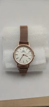 Relojes magnéticos de acero inoxidable para mujer, pulsera clásica de lujo, oro rosa, con correa de malla, 2019