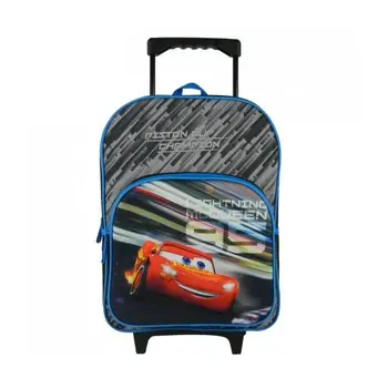 

CARS-BACKPACK WITH ROLLER Primary Boy 30x12x41 BLACK/BLUE