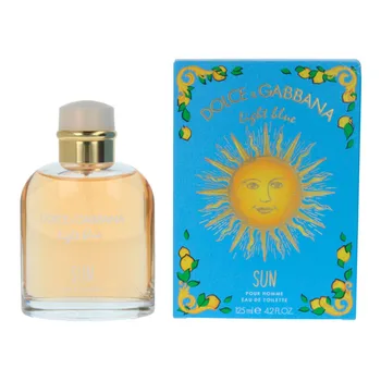 

DOLCE & GABBANA LIGHT BLUE SUN EAU OOF TOILETTE POUR HOMME 125ML VAPORIZER