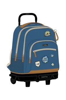 

Large backpack with removable COMPACT wheels recyclable NATIONAL GEOGRAPHIC EXPLORER 33X45X22 612009918