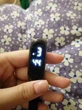 Reloj Led magnético para mujer, resistente al agua, táctil, Digital, de pulsera