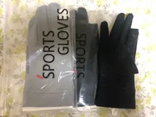 Driving-Gloves Two-Finger Fitness Riding Sports-Glof Non-Slip Ice Silk High-Elastic