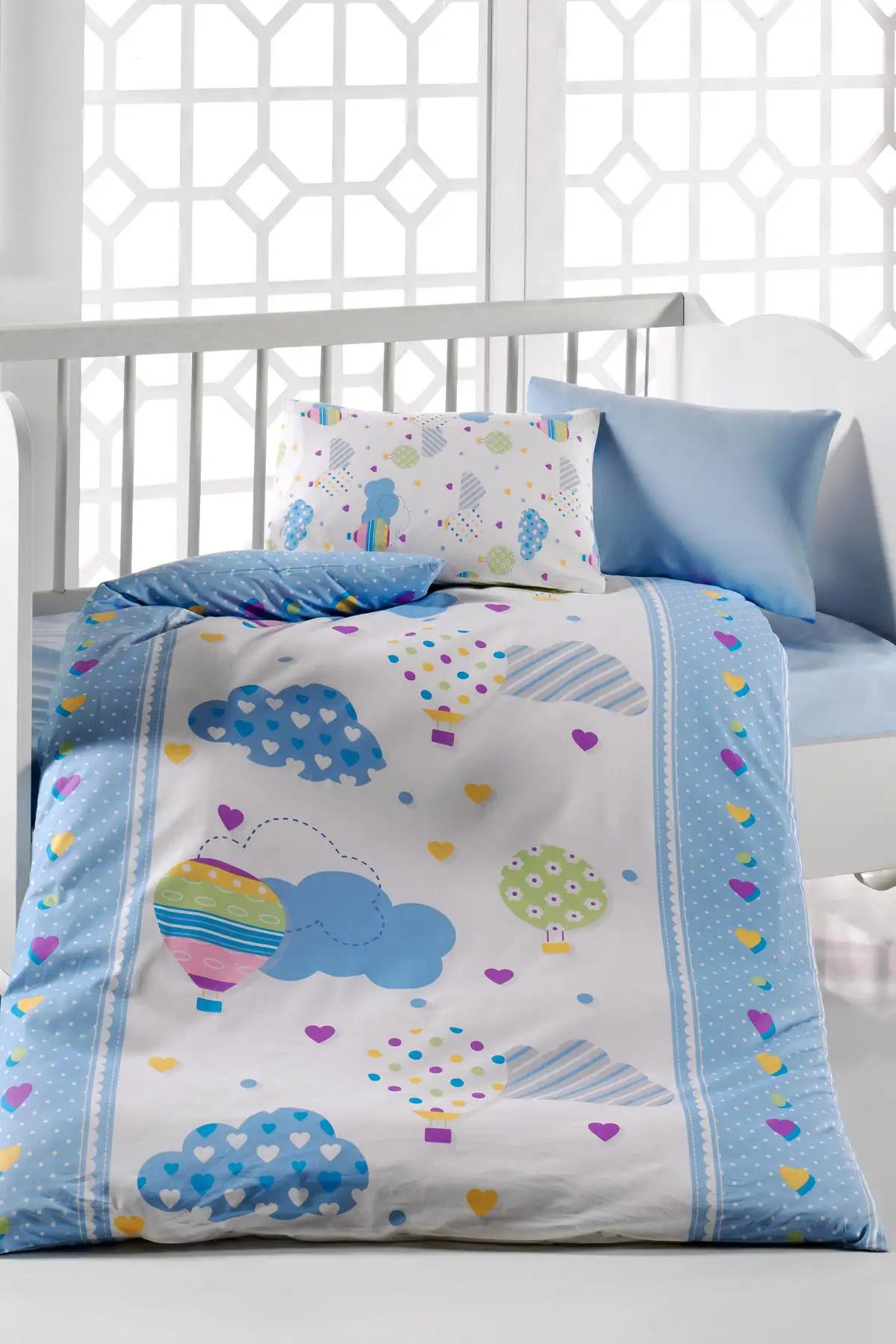 

Baby bed Set Hundred percent Cotton | Baloon