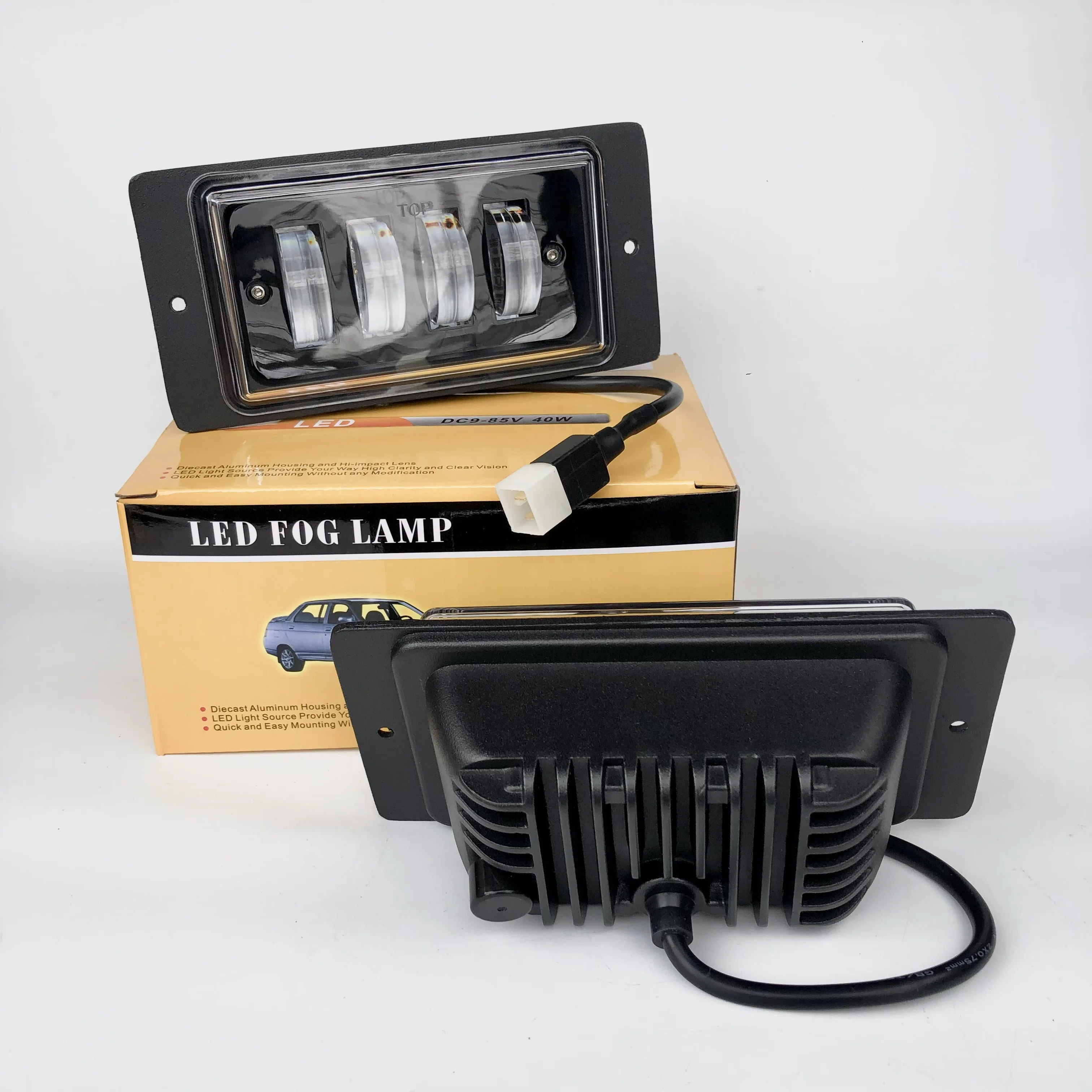 Led Fog Lamp, Lada 2110-2114, Led Fog Light, Anti-fog headlight, Salman, Sal-Man, Sal Man, Metal diode fog lamps VAZ 2110 2111 2112 2113 2114, Headlights, DRL, Running lights 12V 24V, leds, led lamps, Low beam, H3