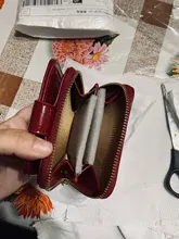 Cartera de cuero con cera de aceite para mujer, monedero de gran capacidad, con cremallera, bolso de mano largo, tarjetero, 2020