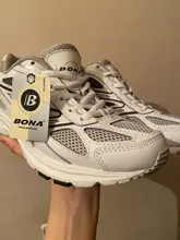 Ladies Sneakers Sport-Shoes BONA Outdoor Walking Jogging Women Comfortable Classics-Style
