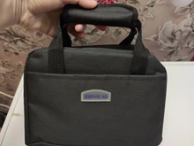 PURDORED-fiambrera grande portátil para mujer, bolsa impermeable para comida, Picnic, fiambrera, aislante, bolsa fresca para comida Bento, 1 ud.