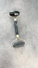 Rodillo de Jade de obsidiana, masajeador Gouache para cara, herramientas de cuidado para la piel Facial, corporal Natural, rodillos masajeadores de belleza