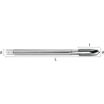 

MALE HSSE DIN376/B M20X2.50 6H REF.2103 MACHINE THROUGH HOLE GUN