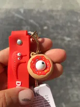 Llaveros de cocodrilo a la moda, llavero con zorro Original, muñeco de erizo de dibujos animados, colgante de anillos de llave, novedad de 2021