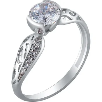 

Esthete ring with cubic zirconia
