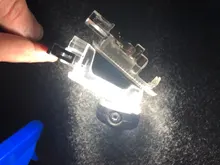 2x 12V Car LED Courtesy Door Projector Light For Audi A3/A4/A6/VW/Skoda Foot Nest Nest