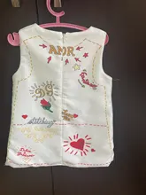 Vest Dress Clothing Flower Embroidery Spring-Fall American-Style Toddler Baby-Girls European