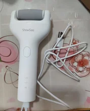 Showsee-Lima eléctrica para pies, removedor de callos al vacío, herramientas profesionales de pedicura, lijadora eléctrica para pies, B1-W para el cuidado de la piel