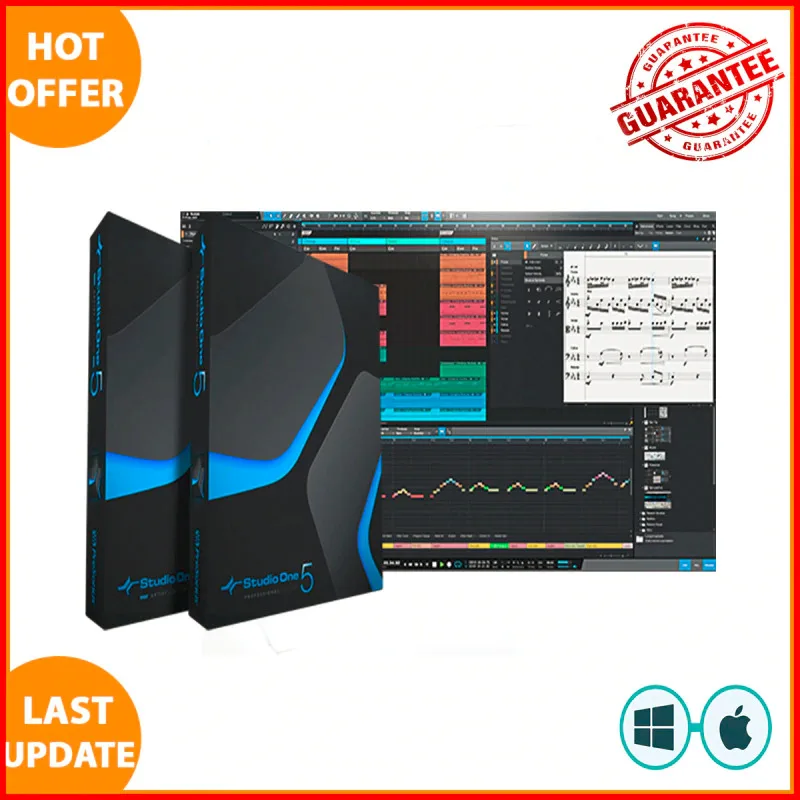 Presonus Studio One 5 Pro, versión completa, grabación de música, producción, descarga
