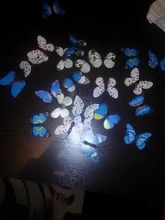Wedding-Decoration House Artificial Butterfly Plastic 12pcs 8-Colors 5cm Scrapbooking