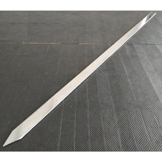 Török Kebab Doner Hús Nyársa A Grillhez Adana Rozsdamentes Acél Horganyzott Lapos Villák 50 Cm Konyhakerti Grill Shish Kudara - Image 5