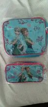 Disney 3 unids/set niños de dibujos animados de las niñas Elsa princesa mochilas lindo niños mochilas de los niños de la escuela bolsa