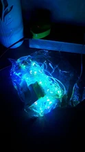 Christmas-Lights Led Garland Eu-Plug Outdoor 100m 220v 20m 50m 30m
