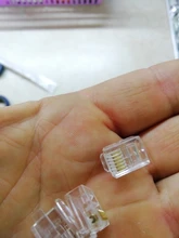 Conector Modular para teléfono RJ11, Conector de 6 pines, 6P6C, 10 Uds.