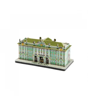 

552 the Hermitage. Model of cardboard. Series "Petersburg on the palm". Smart paper.