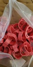 Buckle-Ring Chicken-Duck Pigeon Leg for 100pcs/Set Hilife-Color Digital-Label Adjustable