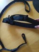 Bungee-Leash Collar German Shepherd Dogs Elastic Military Tactical Nylon for Large