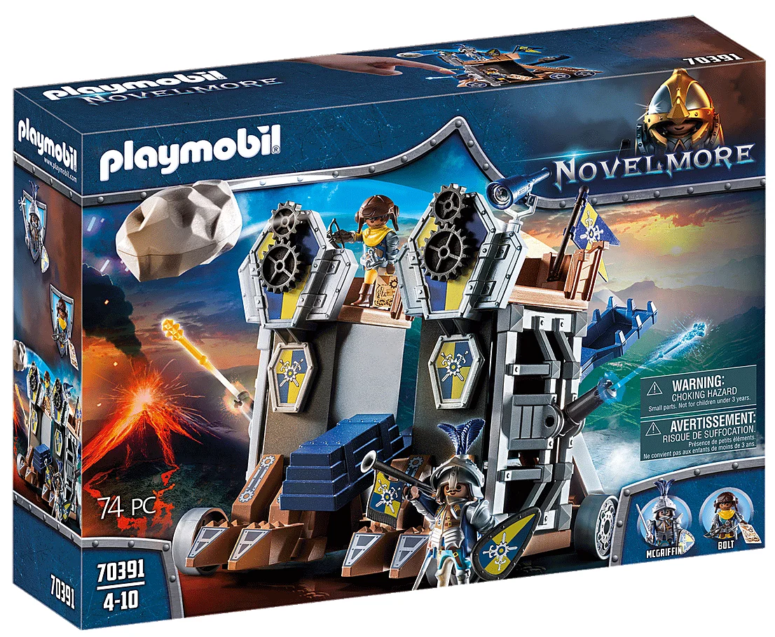 Invloed schot Verward Playmobil Novelmore Mobile Fortress, 70391, original, toys, boys, girls,  gifts, collector, figures, dolls, shop, with box, new, man, woman, official  license|Action Figures| - AliExpress