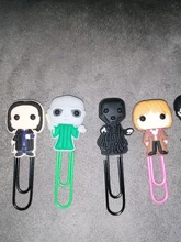 Marcapáginas de película para libros, Clips de papel para maestro de la escuela, punto de libro suministros de oficina, amigos, regalo de Navidad, 8 Uds.