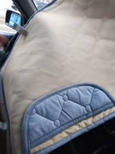 Short Seat-Cushion Plush-Chair Non-Slip Winter Rear/full-Set Mat Pad