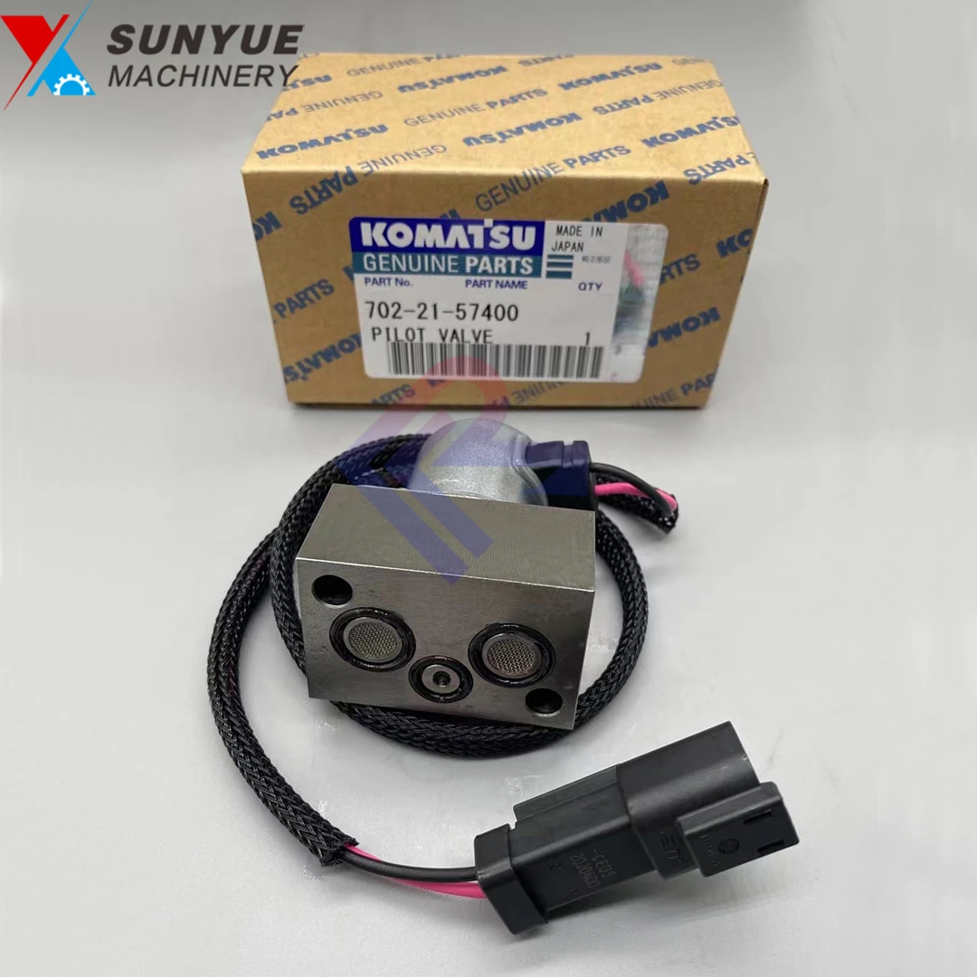 Excavator Hydraulic Valve Hydraulic Pump Solenoid Pilot Valve For Komatsu excavator