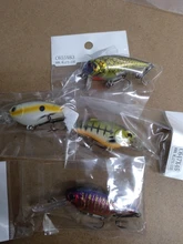 WLure-buzo de agua profundo ligero, 7g, 5cm, 3-4 metros, bamboleante, recubrimiento epoxi, anzuelos triples, señuelo, Crankbait C549