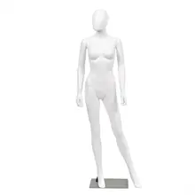 Manichino femminile da 5.8 piedi Egghead in plastica con corpo intero Display con Base nuovo HW53949