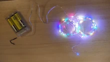 Light Led-Strip Battery-Operated Christmas-Decoration Garland Outdoor Indoor 10M 2M 5M