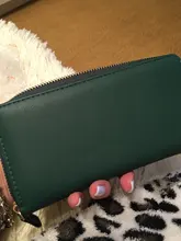 WEICHEN-cartera de mano larga para mujer, billetera de gran capacidad, monedero para teléfono, tarjetero