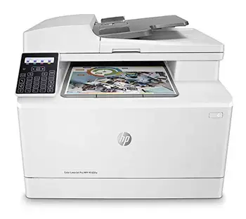 

HP Color Laserjet Pro MFP M183FW laser printer (8.5x14 inch, USB) White