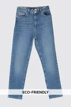 

Trendyol Beli Ripped Detailed High Bel Mom Jeans TWOSS20JE0375