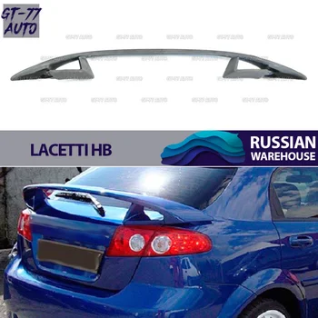 

Spoiler on trunk lid case for Chevrolet Lacetti HB 2002-2013 saber exterior material ABS plastic styling tuning pad