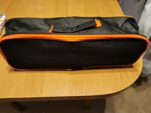 Estuche de almacenamiento organizador, bolsa de herramientas para aspiradora, accesorio portátil resistente al desgaste, duradero, con cierre de cremallera, práctico, negro