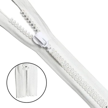 

Lightning 'tractor "T10 with rhinestones 2 rows, not once. -18 cm (501 white)